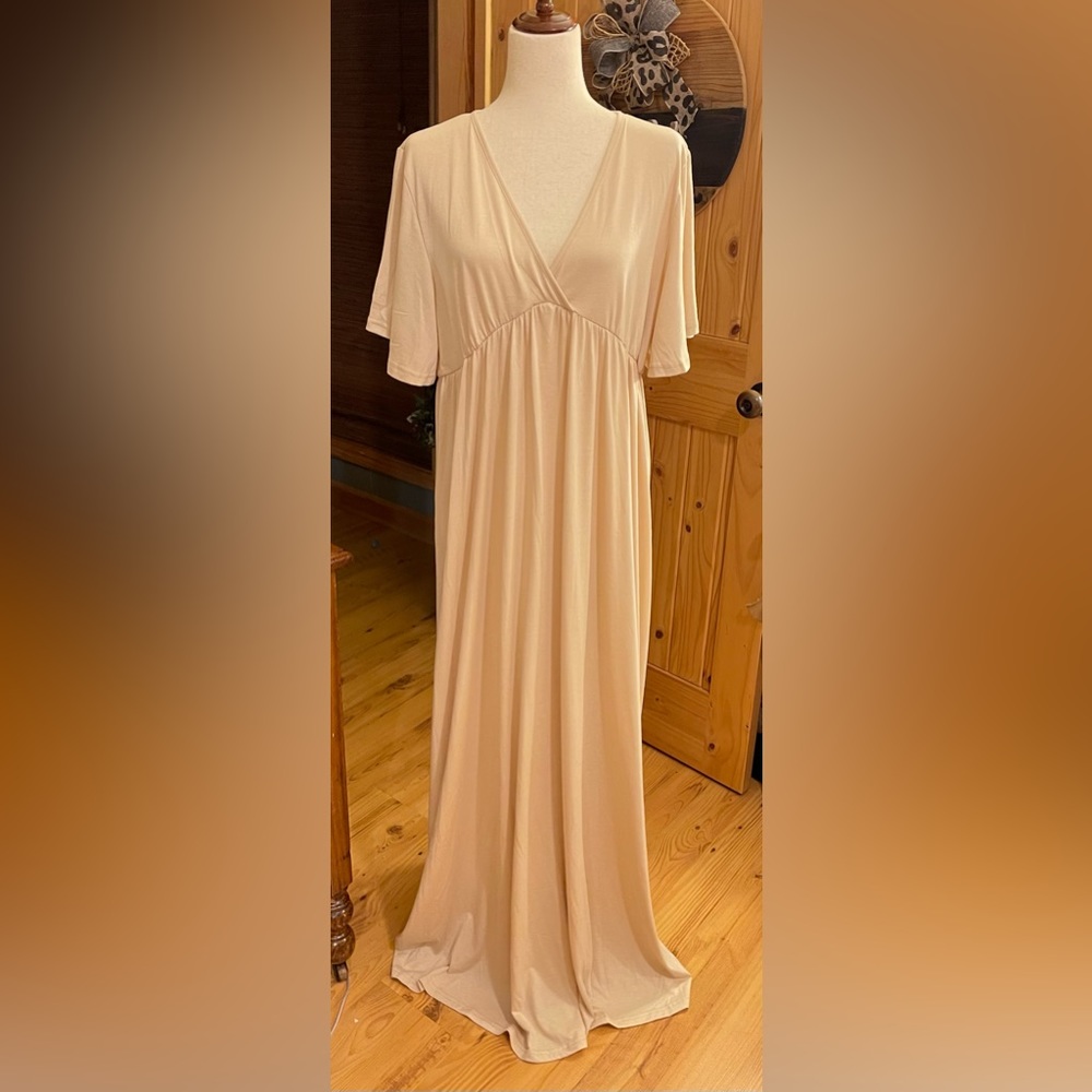 Ladies Maxi Dress with Empire Waist